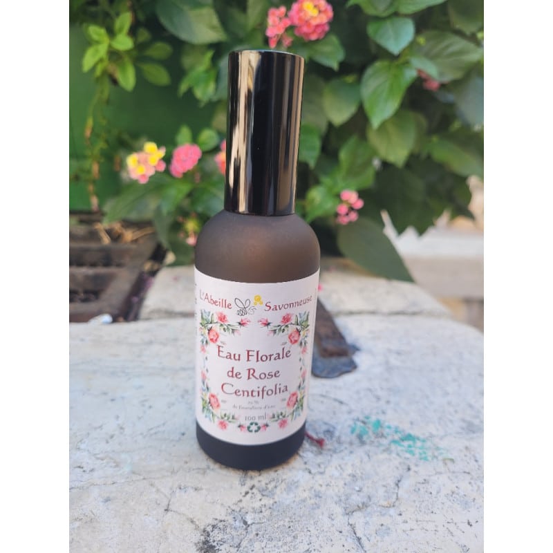 Eau florale de rose centifolia - L'Abeille Savonneuse