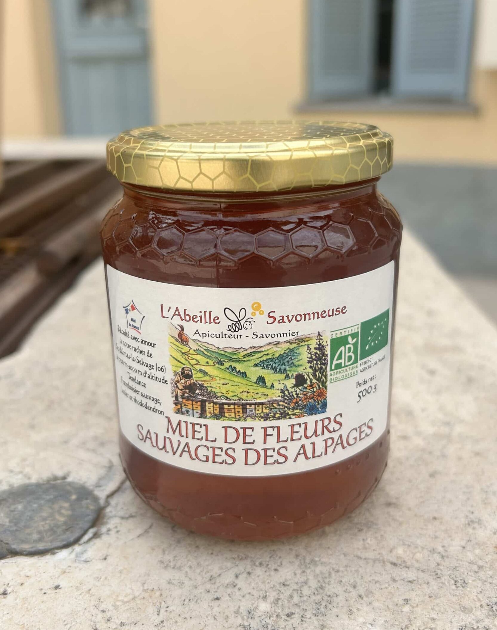 Miel de Fleurs sauvages des Alpages Bio